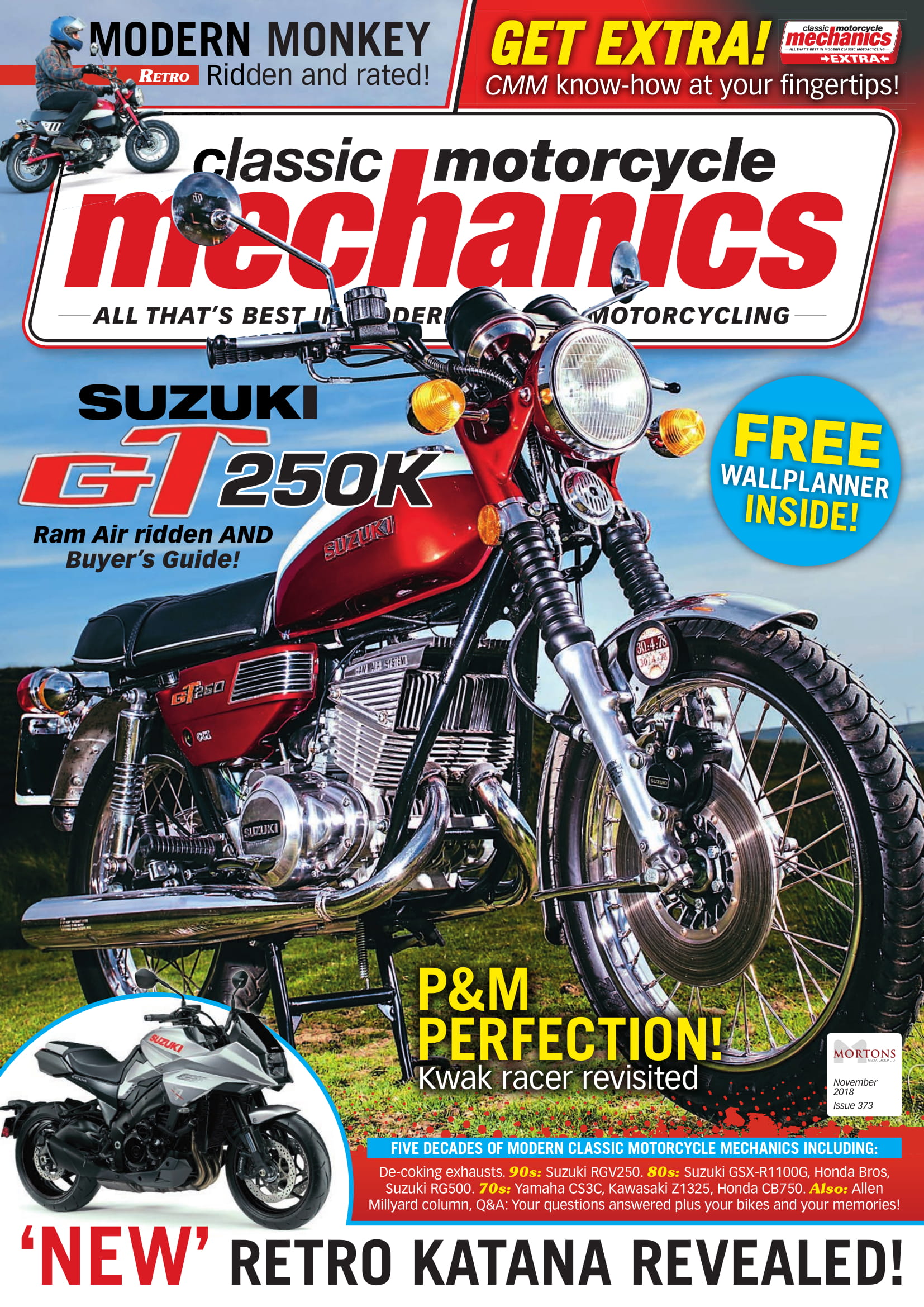 Sept 1999 Classic & Motorcycle Mechanics Magazine Benley Suzuki Kawasaki B7320