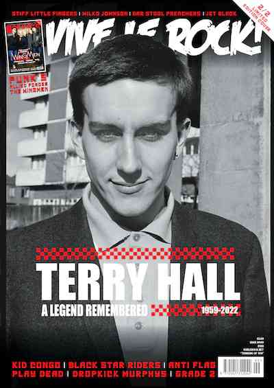 Vive Le Rock Magazine front cover with Terry Hall