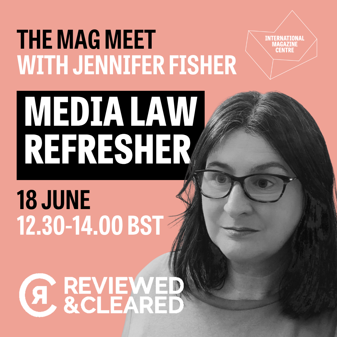 The Mag Meet: Media law refresher